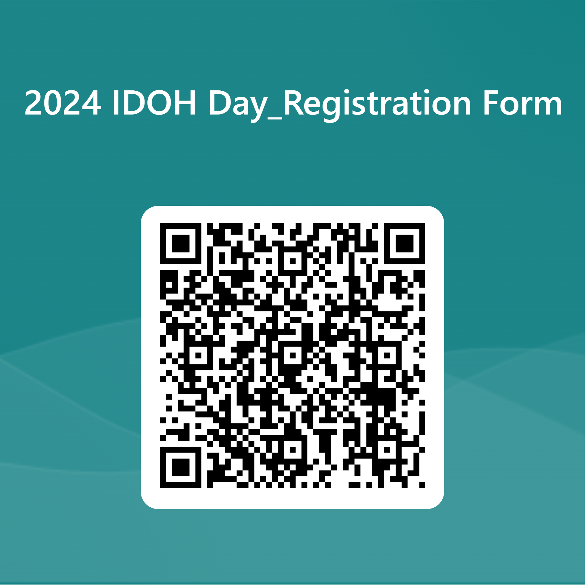 IDOH DAY - Registration